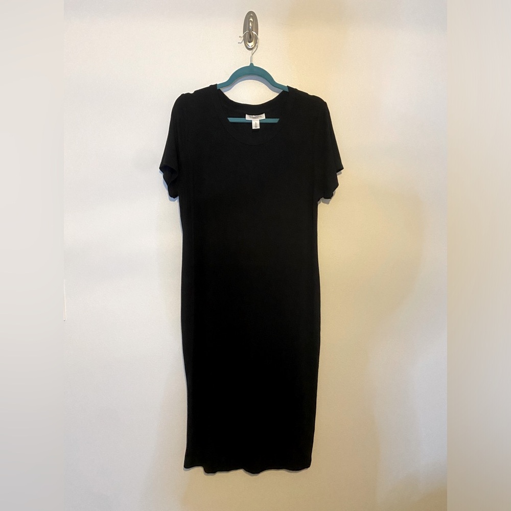 Motherhood Maternity Black Knit Dress Size XL